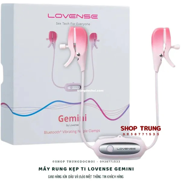 Khám Phá Trải Nghiệm Mới Lạ Với Máy Rung Kẹp Ti Lovense Gemini