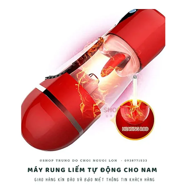 Máy rung và liếm dành cho nam cực kích thích 