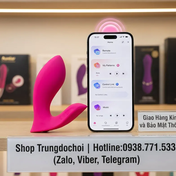 Lovense Flexer Máy Rung 3 Động Cơ, Chuyển Động Mô Phỏng Ngón Tay Đồng Hành Cặp Đôi Mọi Khoảng Cách