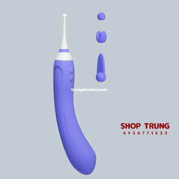 Máy Rung Lovense Hyphy Kèm 3 Đầu Phụ Kết Nối Đam Mê Không Khoảng Cách