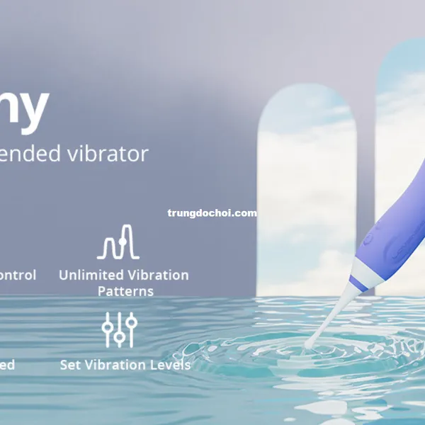 Máy Rung Lovense Hyphy Kèm 3 Đầu Phụ Kết Nối Đam Mê Không Khoảng Cách
