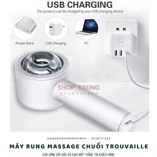 Máy Rung Massage Trouvaille Kích Thích Cực Phê