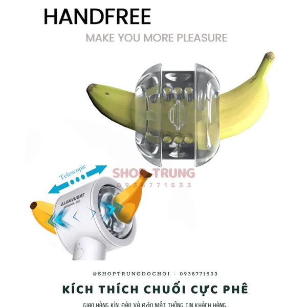 Máy Rung Massage Trouvaille Kích Thích Cực Phê