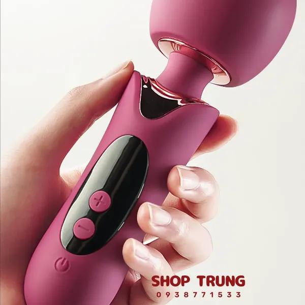 Máy Rung Massage Elizabeth Đầu 61mm, Màn Hình LCD Rung Siêu Mạnh