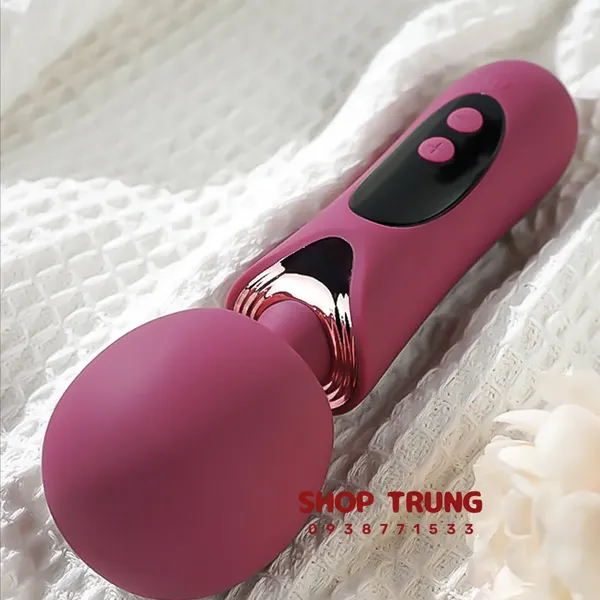 Máy Rung Massage Elizabeth Đầu 61mm, Màn Hình LCD Rung Siêu Mạnh