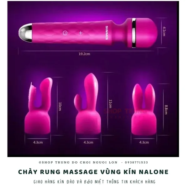 Máy Massage Nalone Sinmis Rock Kích Thích Cực Phê