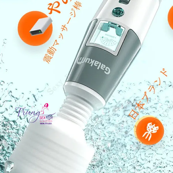 Chày rung massage kích thích vùng kín hàng chính hãng Galaku Nhật Bản