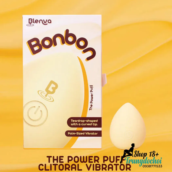 Máy Rung Âm Vật Blenva Bonbon Chóp Cong Định Hướng, Nhỏ Như Mút Trang Điểm