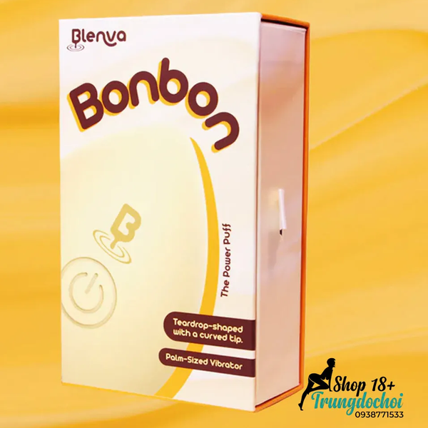 Máy Rung Âm Vật Blenva Bonbon Chóp Cong Định Hướng, Nhỏ Như Mút Trang Điểm