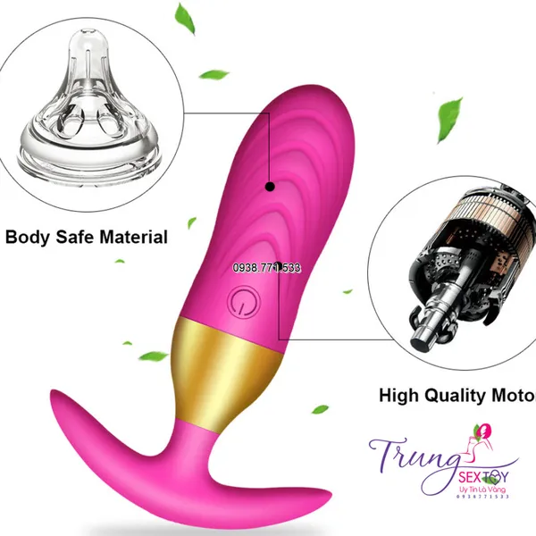 Máy rung mini usb điều khiển từ xa rung 10 chế độ