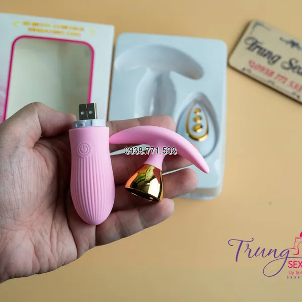 Máy rung mini usb điều khiển từ xa rung 10 chế độ
