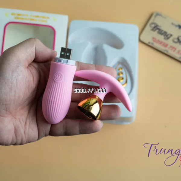 Máy rung mini usb điều khiển từ xa rung 10 chế độ