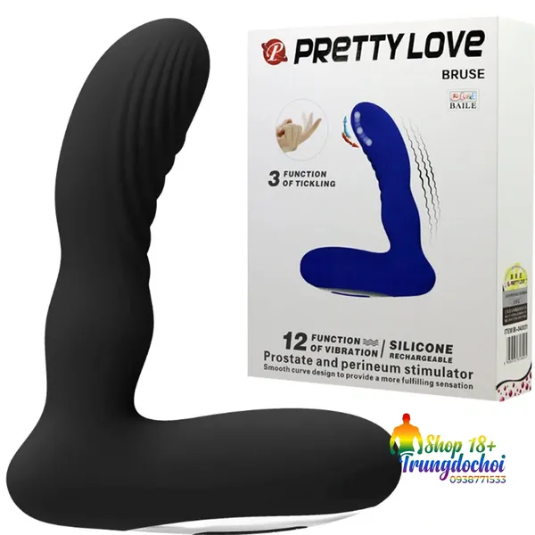 Máy Rung Pretty Love Bruse - 12 Chế Độ Rung + 3 Chức Năng Tickling Độc Đáo