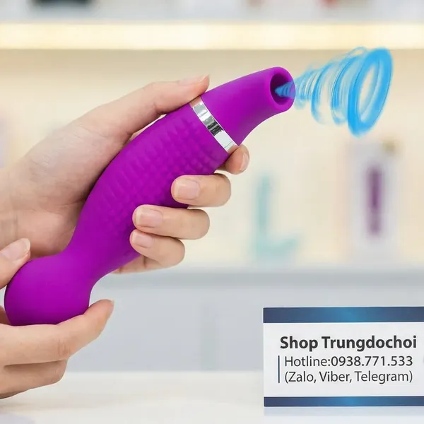 Máy Rung Bú Âm Vật Pretty Love Pecker: 12 Chế Độ Rung + 12 Chế Độ Hút Khoái Cảm Kép