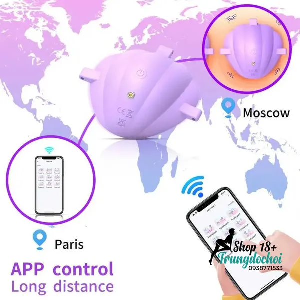 Máy Rung Massage Ngực Sexyrose Rita Chạm Đến Cảm Xúc Dù Cách Xa Ngàn Dặm