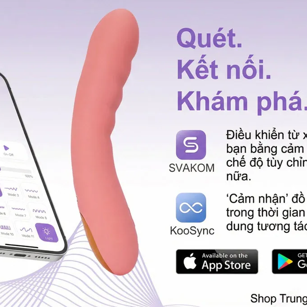 Svakom Ava Neo Máy Rung Thụt Tự Động Kết Nối App Điều Khiển Từ Xa Không Giới Hạn Khoảng Cách
