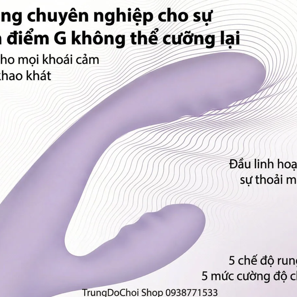 Máy Rung Kích Thích Điểm G Svakom Cici Plus 2, Sưởi Ấm 38°C, Điều Khiển App