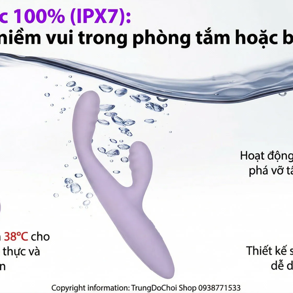 Máy Rung Kích Thích Điểm G Svakom Cici Plus 2, Sưởi Ấm 38°C, Điều Khiển App