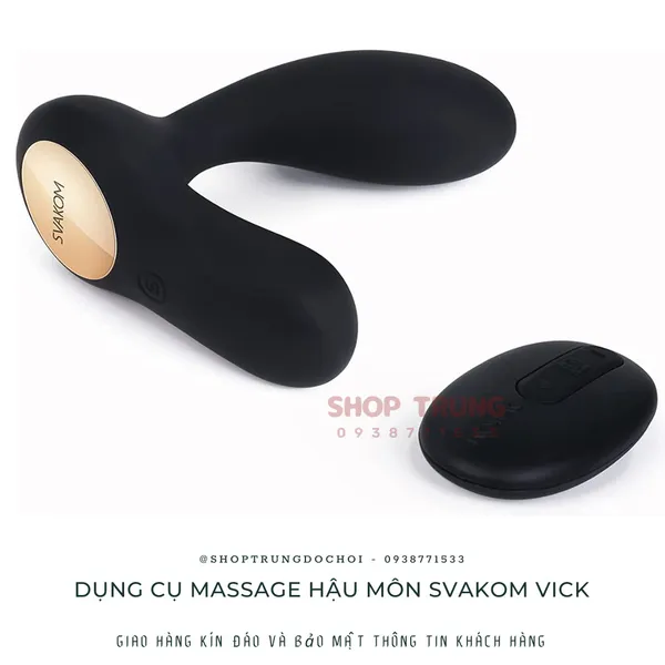 Máy Rung Hậu Môn Svakom Vicky Điều Khiển Từ Xa