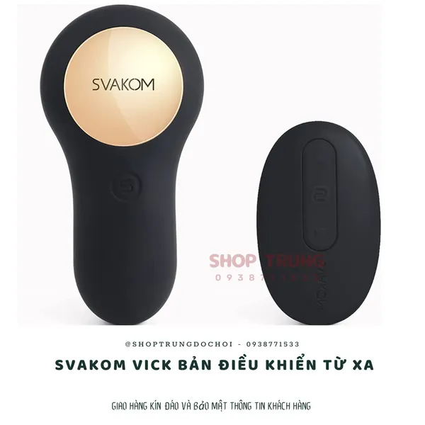 Máy Rung Hậu Môn Svakom Vicky Điều Khiển Từ Xa
