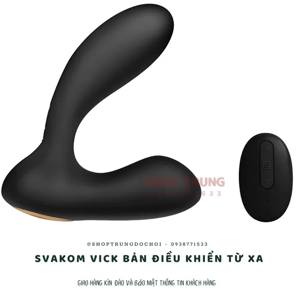 Máy Rung Hậu Môn Svakom Vicky Điều Khiển Từ Xa