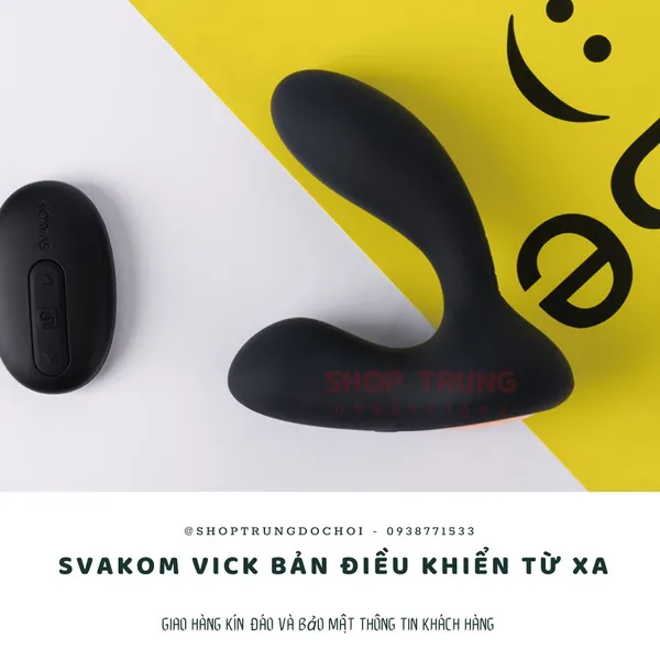 Máy Rung Hậu Môn Svakom Vicky Điều Khiển Từ Xa
