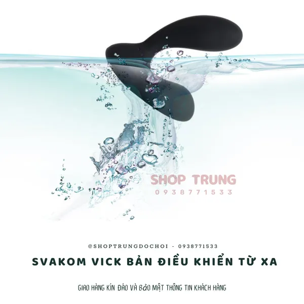 Máy Rung Hậu Môn Svakom Vicky Điều Khiển Từ Xa