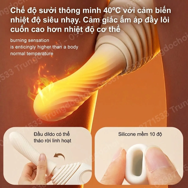 Máy Rung Thụt SVAKOM Pulse Pro (Handy Thruster) Hút, Sưởi Ấm, Điều Khiển App