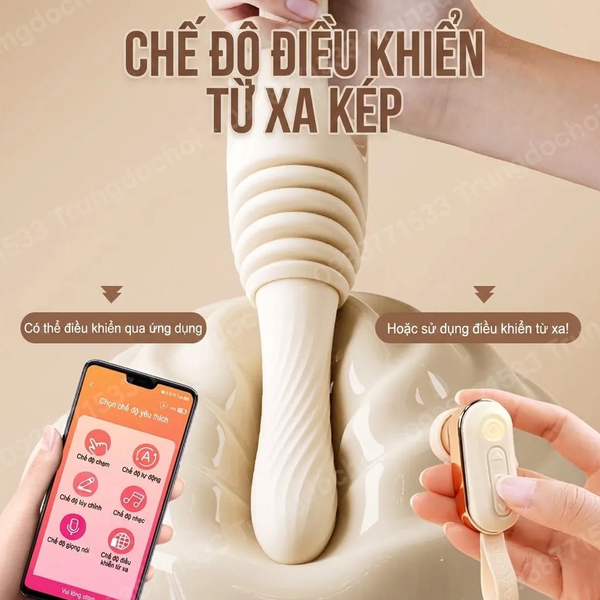 Máy Rung Thụt SVAKOM Pulse Pro (Handy Thruster) Hút, Sưởi Ấm, Điều Khiển App