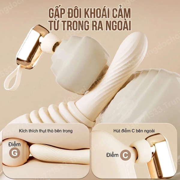Máy Rung Thụt SVAKOM Pulse Pro (Handy Thruster) Hút, Sưởi Ấm, Điều Khiển App