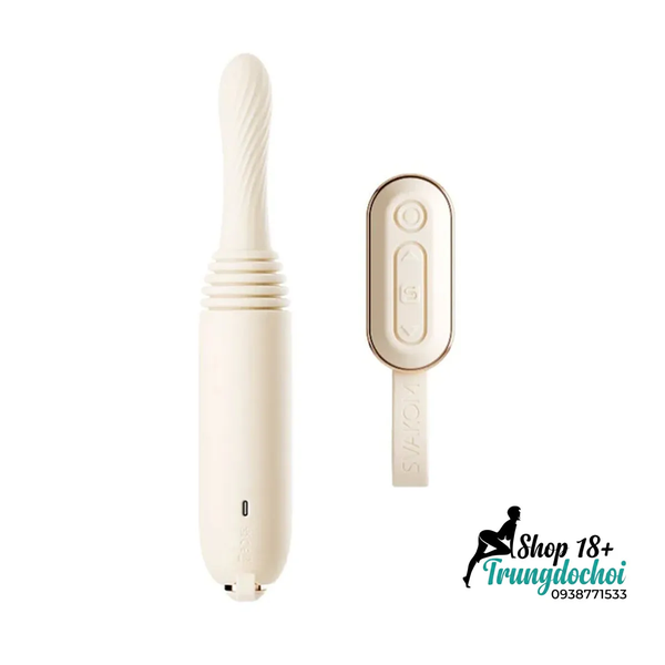 Máy Rung Thụt SVAKOM Pulse Pro (Handy Thruster) Hút, Sưởi Ấm, Điều Khiển App