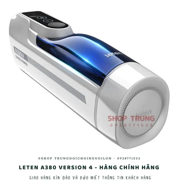 Máy Tự Động Rung Thụt Thế Hệ Mới Leten A380 Version 4