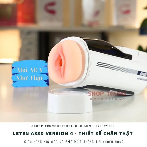 Máy Tự Động Rung Thụt Thế Hệ Mới Leten A380 Version 4