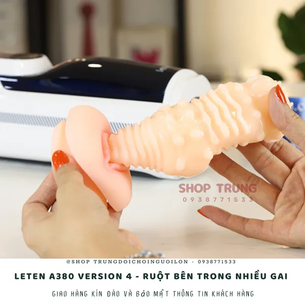 Máy Tự Động Rung Thụt Thế Hệ Mới Leten A380 Version 4