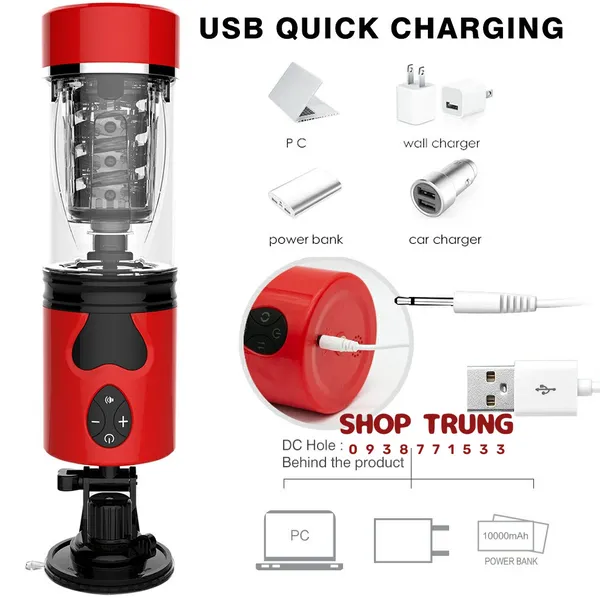 Máy tự sướng rung thụt Mgic dành cho nam giới 2023 