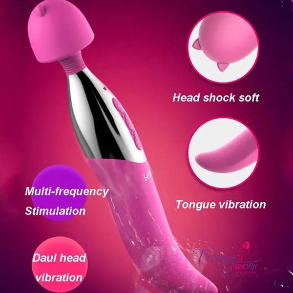 Trải nghiệm đỉnh cao với máy massage tình 2 trong 1 Leten 