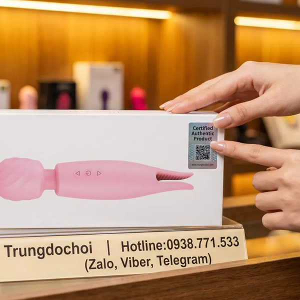 Máy Rung Hai Đầu Kẹp Âm Vật Kích Thích Kép Điểm G & Âm Vật Cùng Lúc