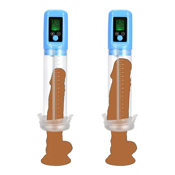 Máy tập dương vật LCD hút chân không tự dộng hiệu quả nhanh chóng