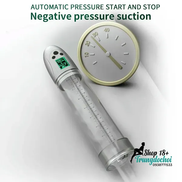  Máy Tập Dương Vật LG-110 - Công Nghệ Rung Hút Màn LCD Thông Minh