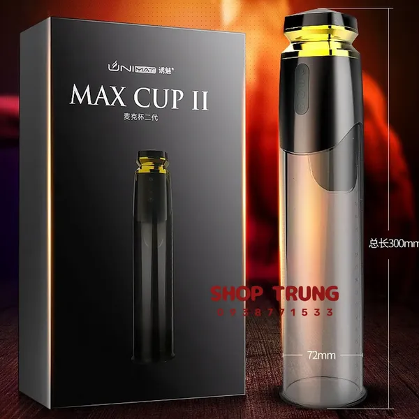Máy Tập Unimat Max Cup II Hút Chân Không Tự Động