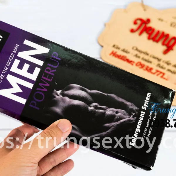 Dương vật to khỏe hơn với máy làm to dương vật Men PowerUp 