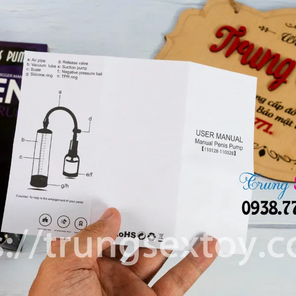 Dương vật to khỏe hơn với máy làm to dương vật Men PowerUp 