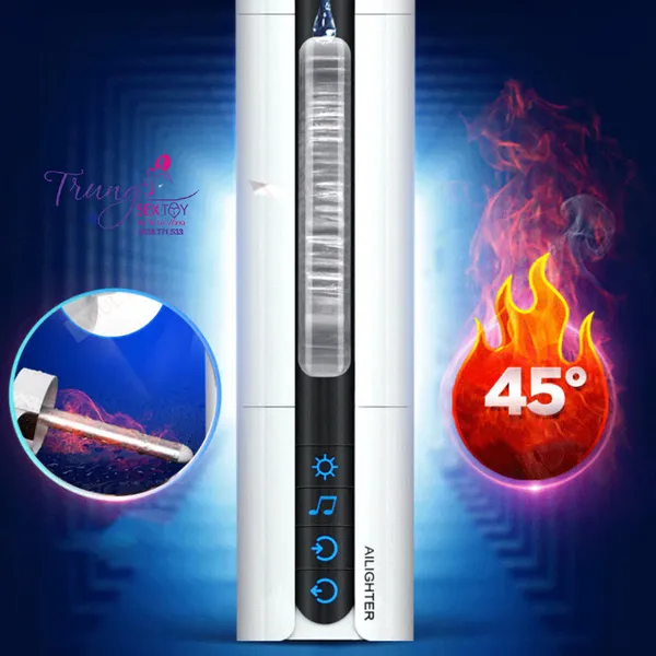 Máy Bú Mút Tự Động AILIGHTER AIRJET 7 Chế Độ Rung, Sưởi Ấm 45°C