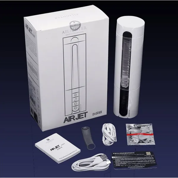 Máy Bú Mút Tự Động AILIGHTER AIRJET 7 Chế Độ Rung, Sưởi Ấm 45°C