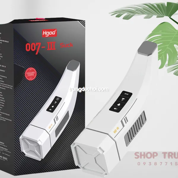 Máy Rung Hút Tự Động HGOD 007 Bảo Bối Giúp Anh Em Lên Đỉnh