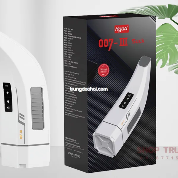 Máy Rung Hút Tự Động HGOD 007 Bảo Bối Giúp Anh Em Lên Đỉnh