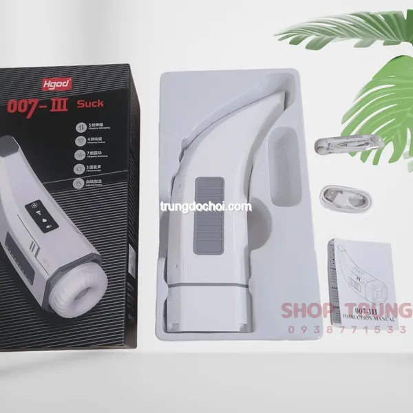 Máy Rung Hút Tự Động HGOD 007 Bảo Bối Giúp Anh Em Lên Đỉnh