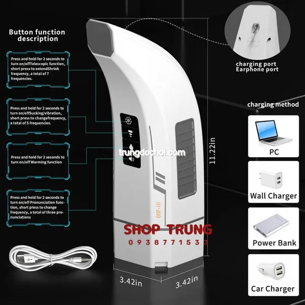 Máy Rung Hút Tự Động HGOD 007 Bảo Bối Giúp Anh Em Lên Đỉnh