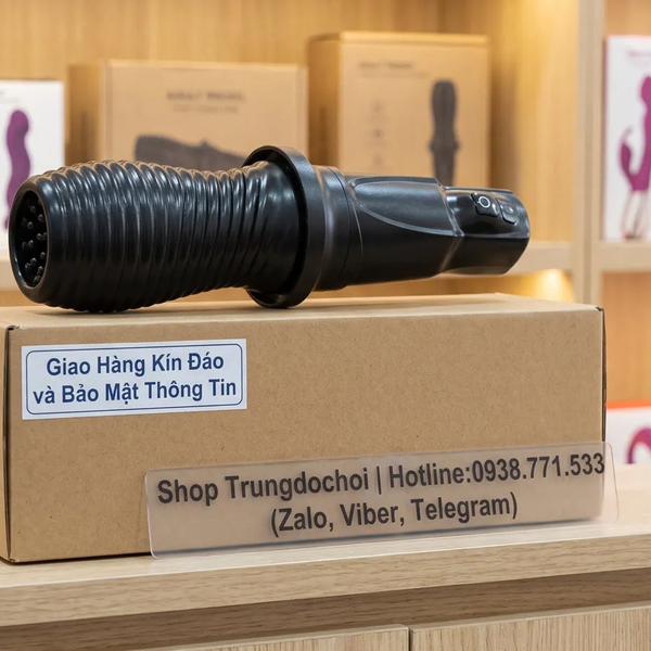 Thủ Dâm Cầm Tay Rung Xoay 360° — Dùng Hết Công Suất, Không Sợ Nước