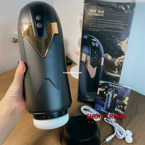 Khám Phá Cực Khoái Với Máy Thủ Dâm Iron Man